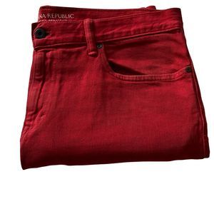 Banana Republic Red Jeans